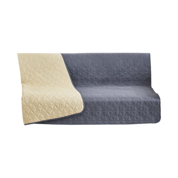 Pet Sofa Mat For Cats And Dogs Polyester Sofa Cover 50x40in Waterproof Pet Proof Easy Clean Household Furniture Protection Mat Gray M
