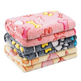 thumbnail image 1 of Pet Soft 1 Pack 3 Pet Blankets for Dogs - Fluffy Cats Dogs Blanket for Small Medium & Large Dog, Cute Print Pet Throw Puppy Blankets F ce (Bones, 3S), 1 of 4