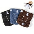 Pet Soft Dog Diapers Female HYZ01 Washable Pack Doggie Diapers for