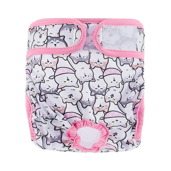 Pet Soft Washable Male Diapers, Male Dogs Comfort Reusable Doggy Diapers Dog Anti-harassment Physiological Pants for Boy Dog