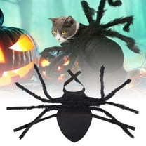 Pet Spider Wings Halloween Dress Up Accessories Adjustable Spider Wing Decor for Cats Small Dogs Puppy Kitty Kitten Vampire Party Favors Funny Pet Apparel