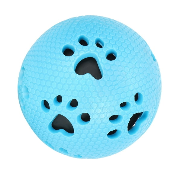 Pet Squeaky Chewing Balls, Non- Bright Colors Pet Toy Supply Chewing Spiky Ball For Playing For Pet Tooth Blue Print