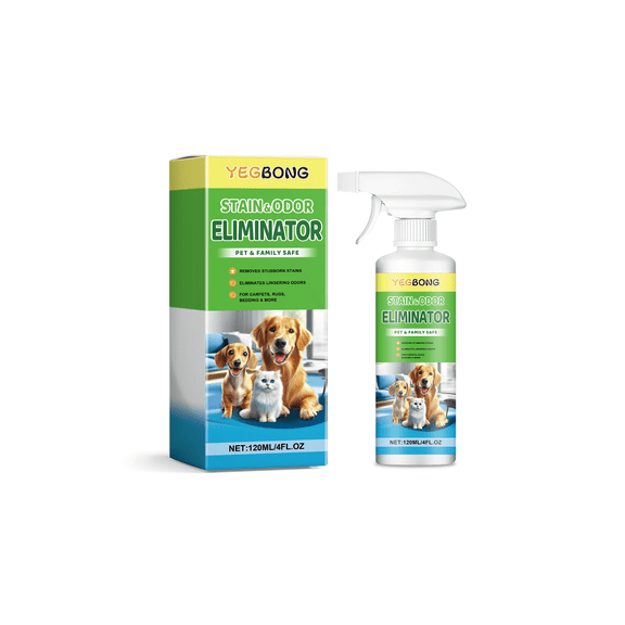 Pet Stain Remover, Enzyme Cleaner For Urine, Feces, Saliva And Grease