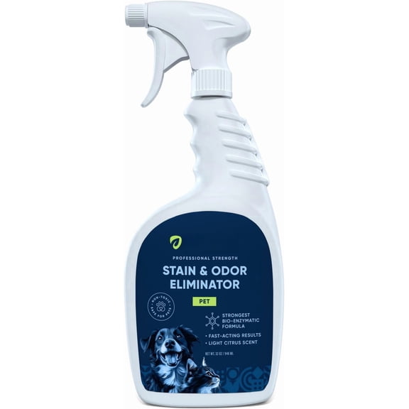 Pet Stain and Odor Remover - Enzyme Cleaner Destroyer, Destroyer for Dogs, Pet Enzyme Cleaner - 32 OZ