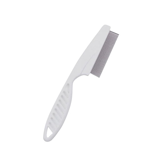 Pet Stainless Steel Flea Comb For Cats - 5.5 Inch Small Size, Effective At Removing Fleas And Tangles, For Cats Of All Breeds And Sizes