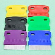 Pet Stainless Steel Flea Comb for Dogs Cats High-quality Dog Grooming Cleaning Comb