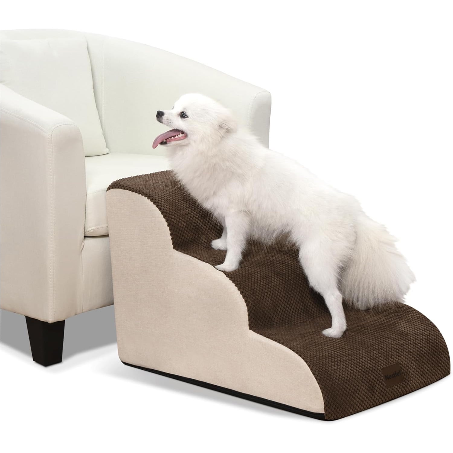 Pet Stairs for Small Dogs, Dog Steps Stairs for Bed Ramps for High Bed