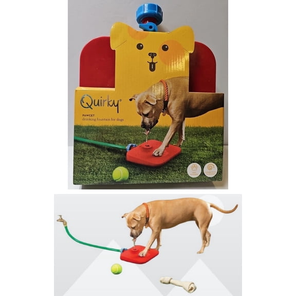 Pet Step Spray Foot Pedal Cat Dog Activated Drinking Water Fountain Hose Tool