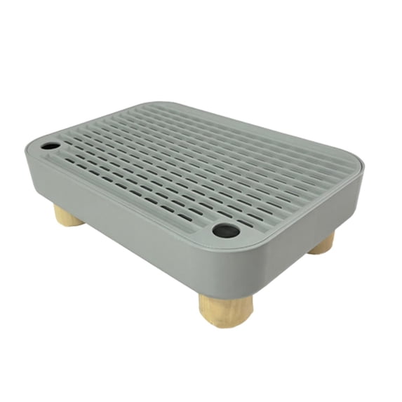 Pet Step Treadle Footrest with Elevated Washable Design for Elderly Cats and Small Kittens Indoor Use