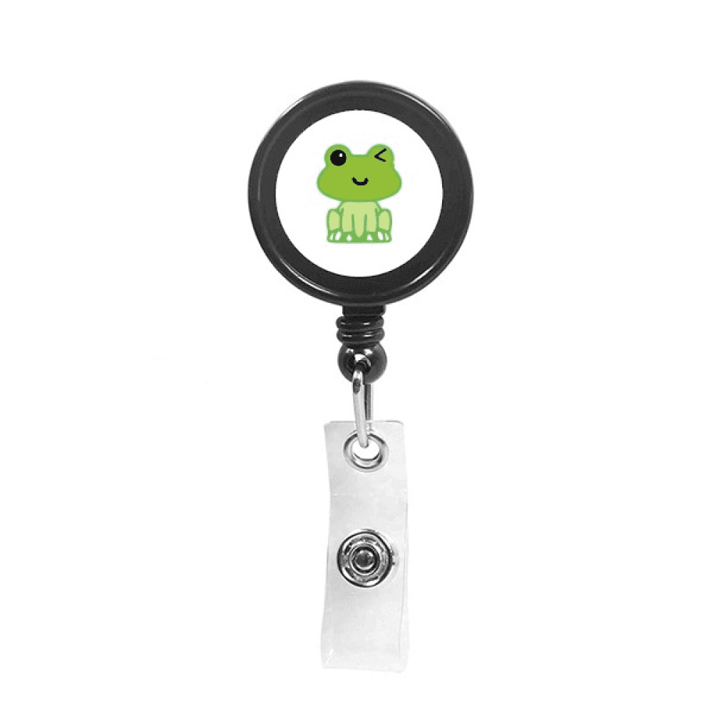 Pet Stickers Animal Art Deco  Fashion Retractable Keychain Badge Holder ID Badge