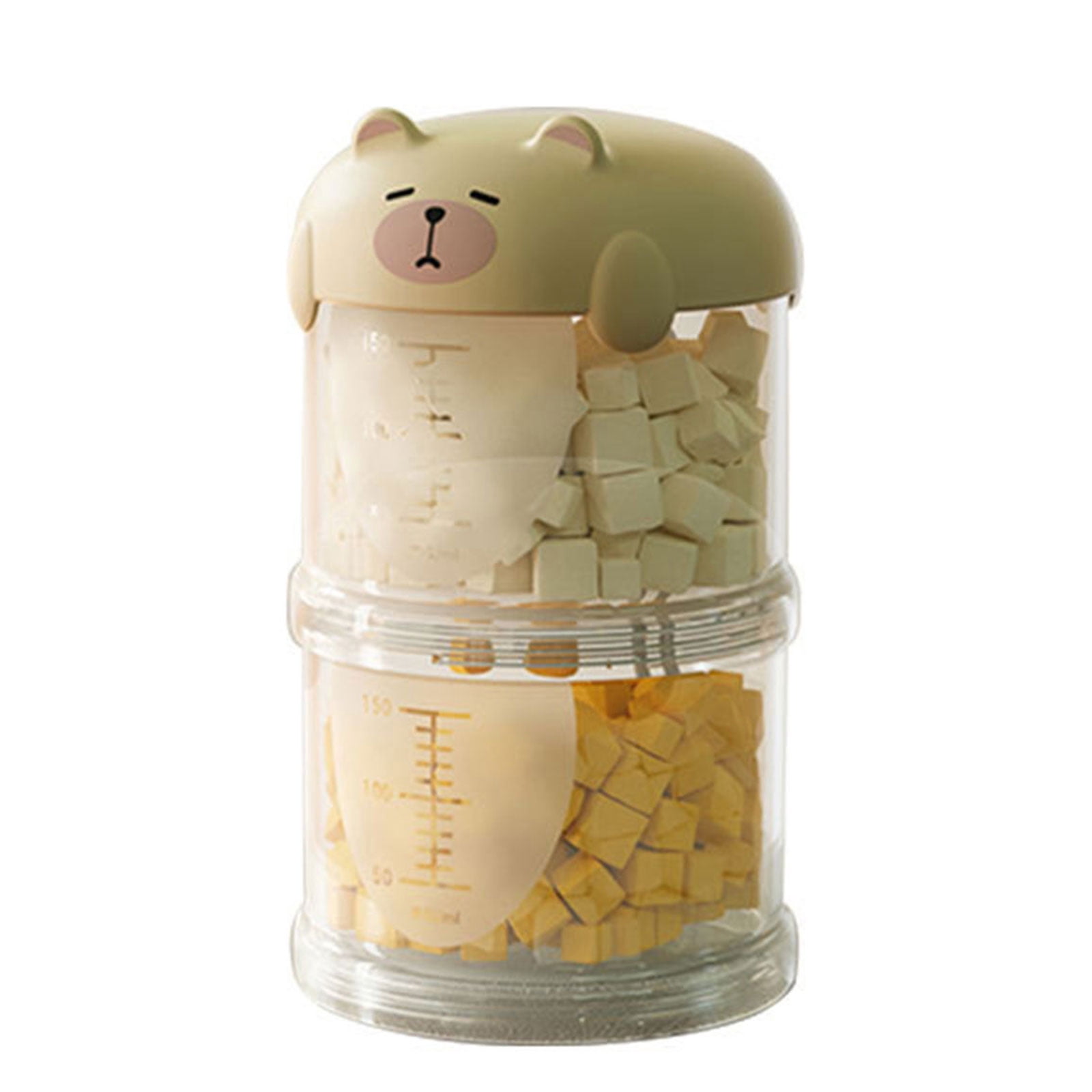 Pet Storage Box Visible Tiered Container For Dog Treats And Accessories ...