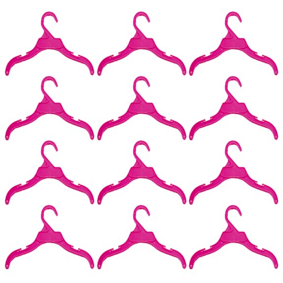 Pet Suit Holder Plastic Hanger for Small Pet Apparel Organization 19/25cm For Small Pet Garments Coat