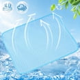 thumbnail image 1 of Pet Summer Ice Mat, Breathable Cooling Mat for Cats and Dogs, Soft Sleeping Pad for Crate, Bed, Indoor & Outdoor Floor, 1 of 7