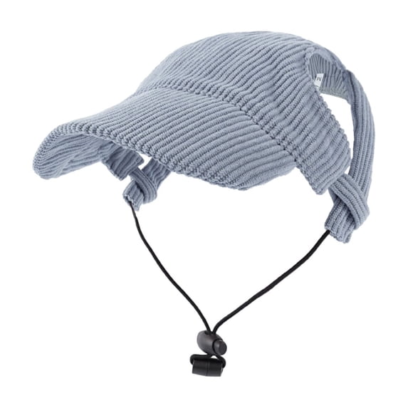 Pet Sun Hat Corduroy Fabric, UV Protection Breathable, for Small Dogs Cats Outdoor Activities