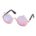 thumbnail image 1 of Pet Sunglasses Dog Cat Accessories Fashionable Round Frame Design for Photos, 1 of 4