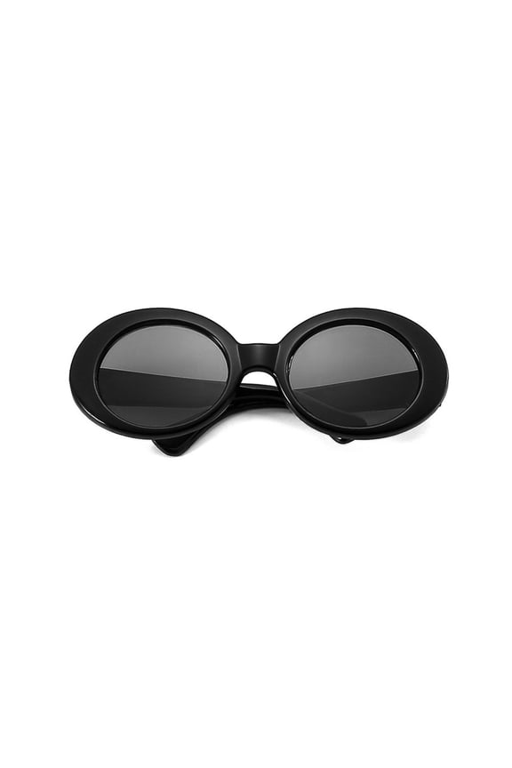 Pet Sunglasses Retro Dogs Glasses Circular Lens Plastic Frame Sunglass Cosplays Photo Prop for Cats and Small Dogs
