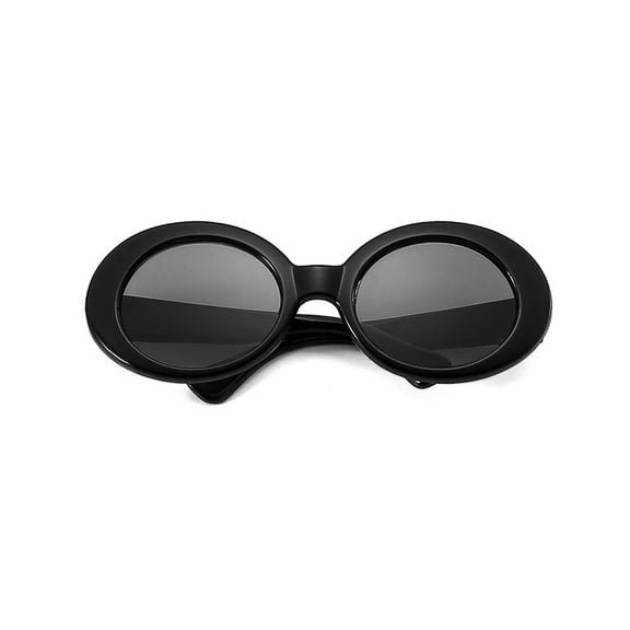Pet Sunglasses Retro Dogs Glasses Circular Lens Plastic Frame Sunglass Cosplays Photo Prop for Cats and Small Dogs