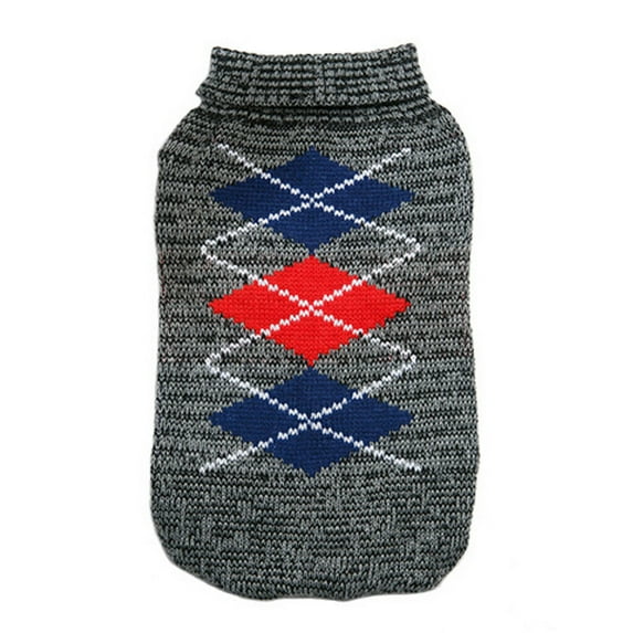 Pet Supplies 2 Colors Pet Dog Classic Sweater Wool Sweater Clothes Warm Sweater Winter