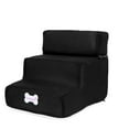 thumbnail image 1 of Pet Supplies 3 Step Dog Step Stairs Removable Comfortable Non for Small Dogs, 1 of 9
