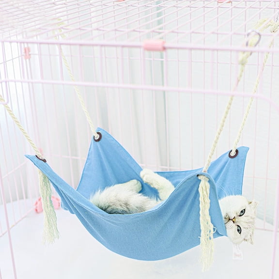 Pet Supplies Cat Bed for Crate and Cage Hanging Soft Cozy Sunken Rest for Cats and Small
