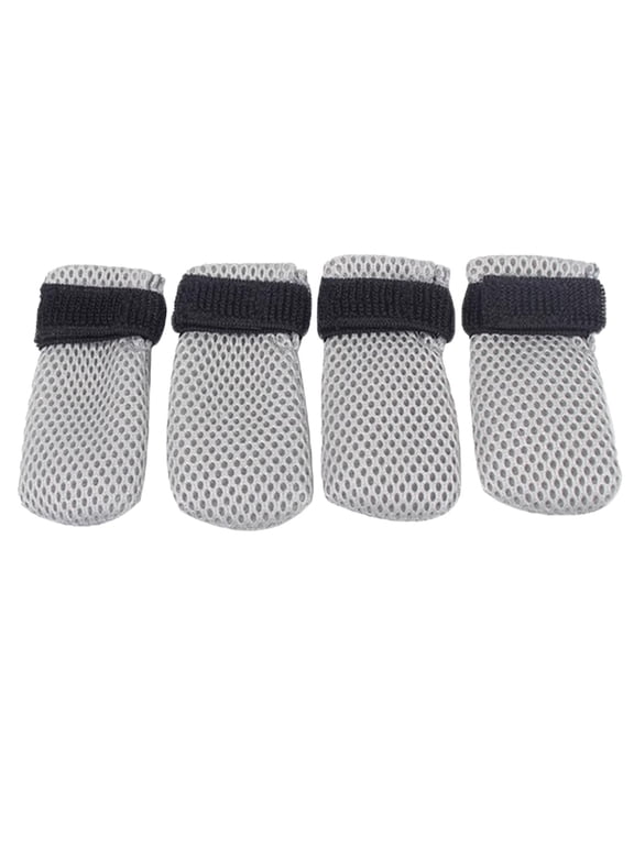 Pet Supplies Cat Booties AntiScratch Mittens for Indoor Training and Nail Grooming Breathable Mesh Cat Shoes Safe Protective Footwear for Cats