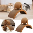 thumbnail image 1 of Pet Supplies Cat Scratching Post - Durable Cardboard Scratcher Interactive Sisal Board for Playful Cats Ideal Indoor Toy for Care and Exercise, 1 of 5