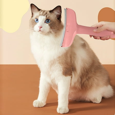 Pet Supplies Comfy Pet Comb Pro Cat Hair Thinner All Purpose Curved Hair Removal Tool for Loose Long and Short Hairs Reusable Cleaning