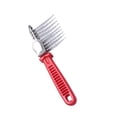 thumbnail image 1 of Pet Supplies De Matting Tool for Cats and Dogs – MicroSerrated Deshedding Brush with Undercoat Rake for Long Haired – Smoothing Grooming Aid for Daily Use, 1 of 8