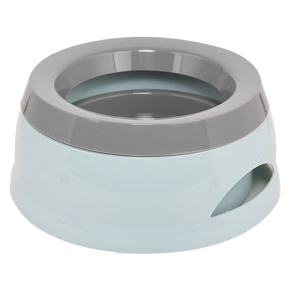 Pet Supplies Dog Water Bowl No Spill and - 750mL/25oz Slow Water Feeder for Cats and Dogs Indoor Outdoor Use Easy Clean PP Tranquil