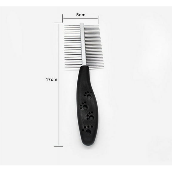 Pet Supplies Dogs Grooming stainless steel antistatic Pet Hair Grooming Comb Slicker Brush