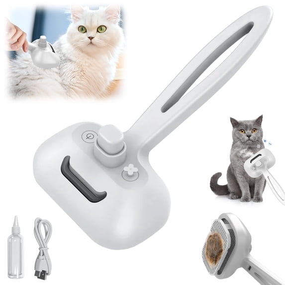 Pet Supplies Grooming Brush Set for Dogs 2025 Self Cleaning Pet Brush with Hair Removal Functioning for Home Use Portable Cat and Dog Grooming Tools for Owners