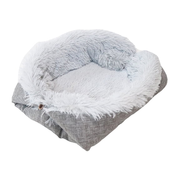 Pet Supplies Indoor Cat and Small Dog Bed Calming Warming Washable Crate Bed for Cats and Dogs