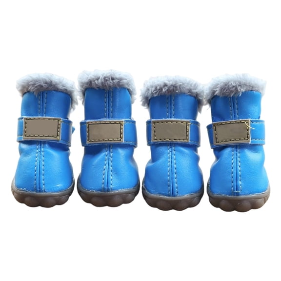 Pet Supplies Lightweight Winter Puppy Boots for Small Breeds for Outdoor Walks and Hiking