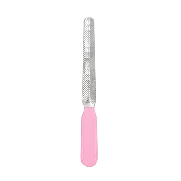 Pet Supplies Nail Care Stainless Steel File for Cats and Dogs Tri Color 1PC High Foot Grooming Tool for Pet Beauty and Grooming,5.47X0.59 inch,Pink