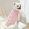 thumbnail image 1 of Pet Supplies Pet Dog Puppy Classic Sweater Sweater Clothes Warm Sweater Winter - Pink, XXL, 1 of 9