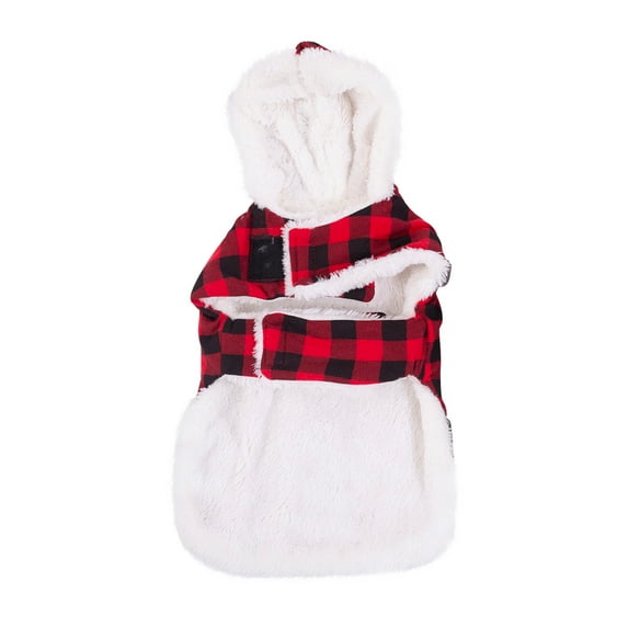 Pet Supplies Pet Dog Shirt Hooded Cloak Warm Coat Sweatshirt Vest Warm Clothes