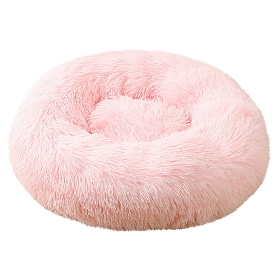 Pet Supplies Plush Round Pet Bed for Cats or Small Dogs, Mini Medium Sized Dog Cat Bed Self Warming Autumn Winter Indoor Snooze Sleeping Cozy Kittens Teddy Kennel