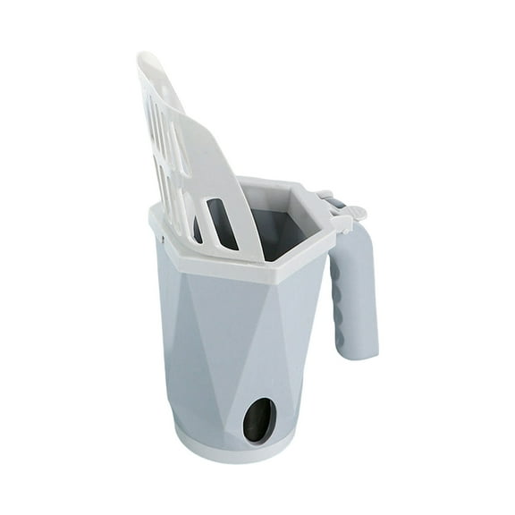 Pet Supplies Practical Cat Litter System with Waste Container and Removable Holder for Large Capacity Portable Use