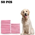 thumbnail image 1 of Pet Supplies Puppy Pads- Super Absorbent Dog Training Pads,Quick-Dry,Odor Control,Disposable Pee Pads,Leak-Proof Wee Wee Pads for Indoor Dogs(50PCS,Pink), 1 of 9