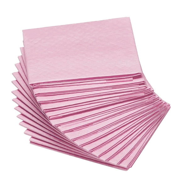 Pet Supplies Puppy Pee Pads 13 Absorbent Training Mats for Housebreaking Control Leak Prevention Disposable and Reusable Options for Small Dogs and Puppies, 33x45cm, Pink