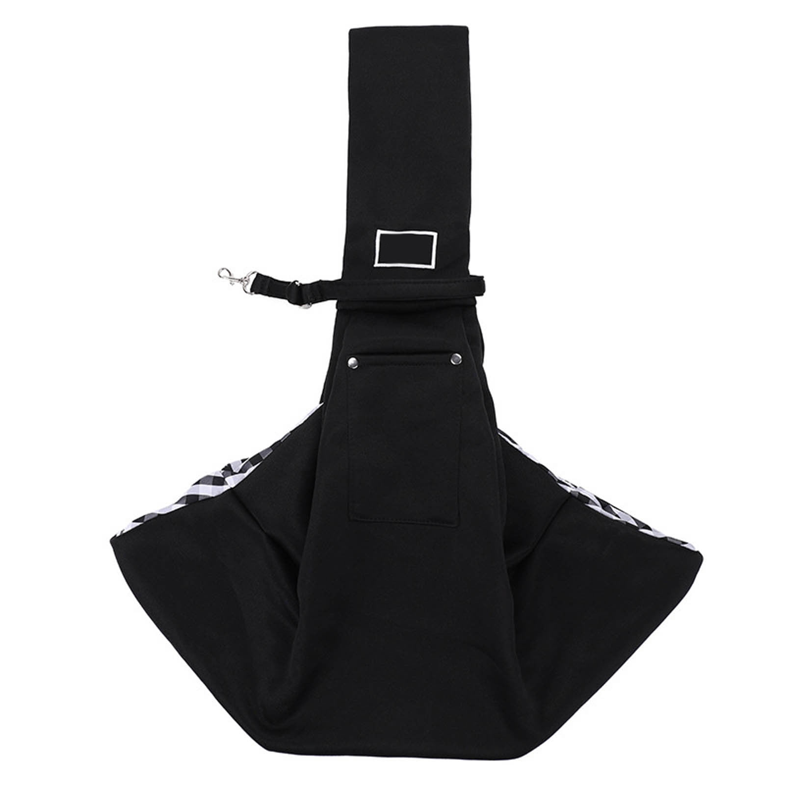 Pet Supplies Sling Reversible Puppy Purse Storage Pocket Hands Free Harness Travel Shoulder Tote for Cats Small Dogs Comfortable Outdoor Walking