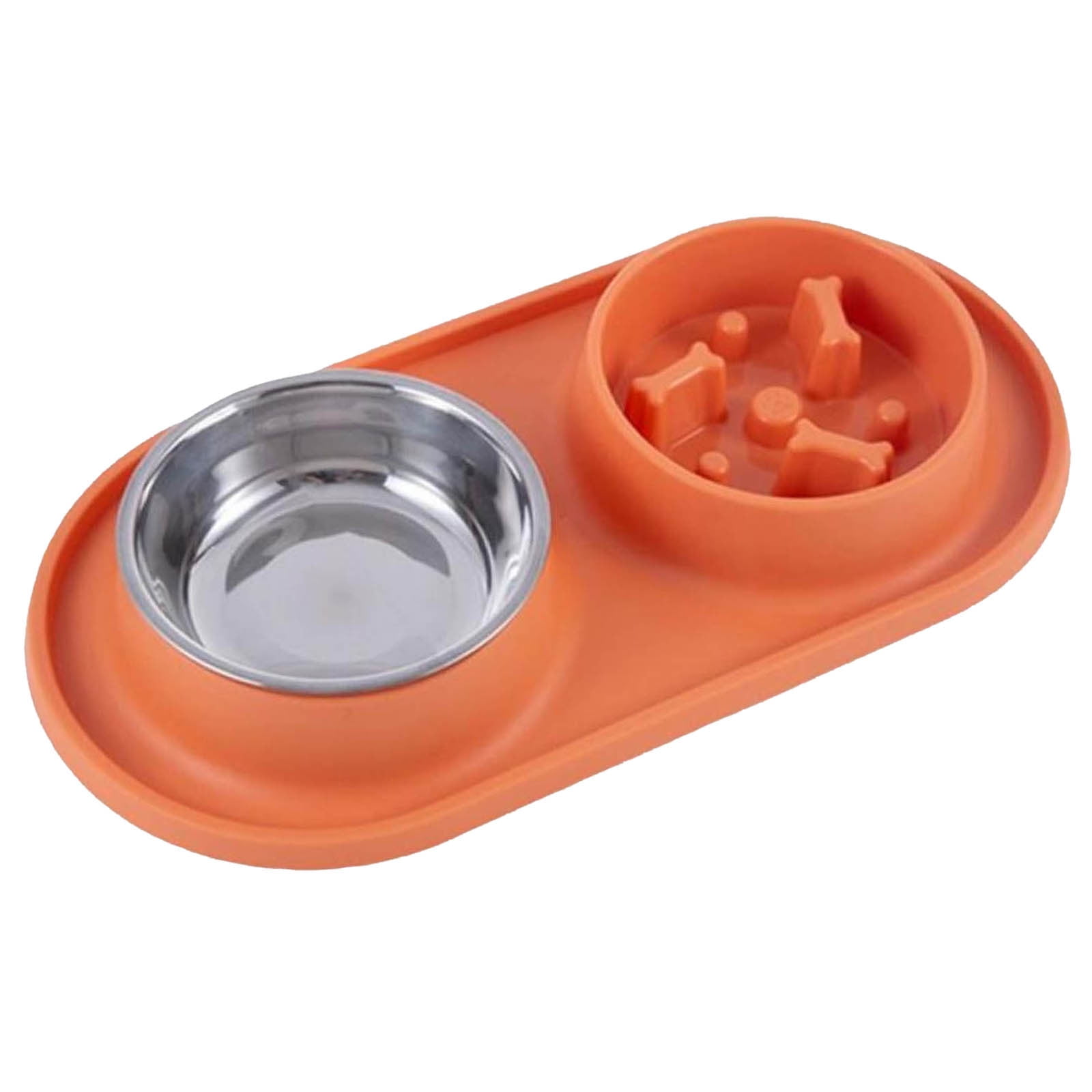 Pet Supplies Slow Food Bowl With Slow Bowl for Dogs Elevated Ceramic