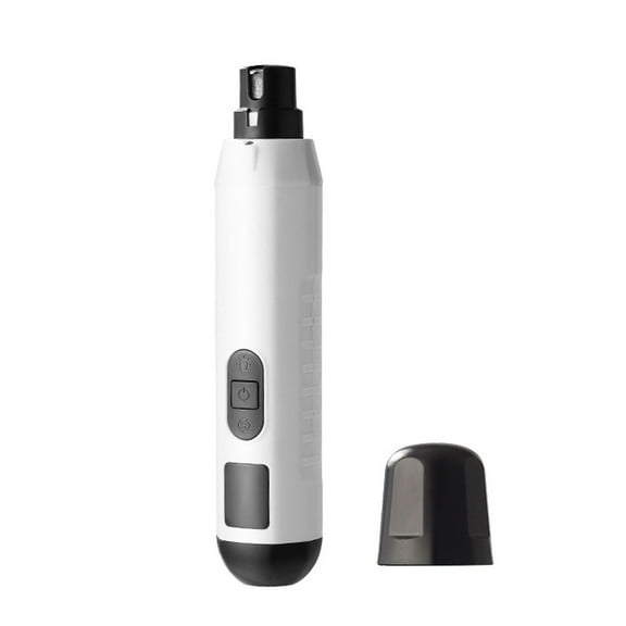 Pet Supplies USB Rechargeable Nail Grinder With LED Light For Cats And Small Animals Five Adjustable Speeds Quiet Operation Portable Grooming Tool For Indoor And Outdoor Use