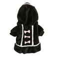 thumbnail image 1 of Pet Supplies Dog Coat Jacket Pet Supplies Clothes Winter Apparel Puppy Costume BK/S, 1 of 8