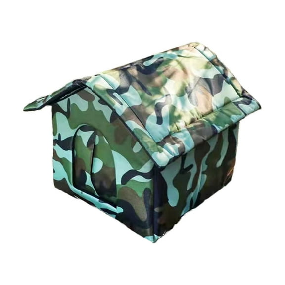 Pet Supplies Outdoor Cats House Outdoor Pet Kennel Cold-proof Tent Cats Kennel Dog Kennel Cloth Pet Bed Removable And Washable Stray Cats House Cats Kennel