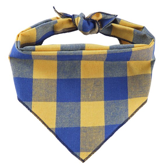 Pet Supplies Under $10, Pet print scarf plaid colorful bib classic small check scarf