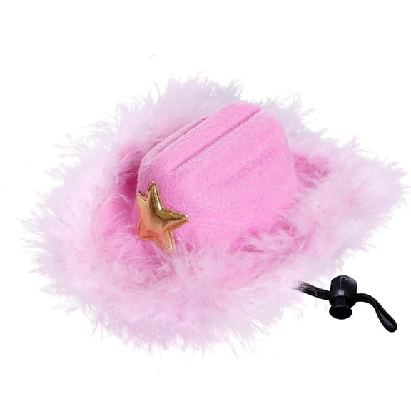 Pet Supplies Western Themed And Feline Feather Cowboy Hat For Indoor Outdoor #adventure ready fashion accessory