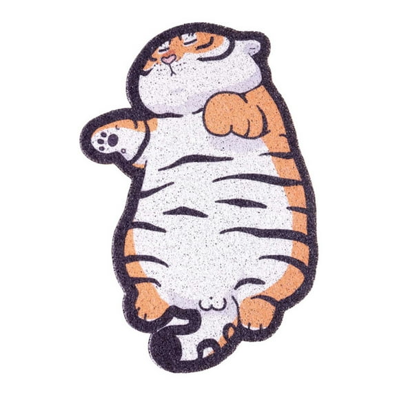 Pet Supplies Cat Litter Pad - Tiger Goodnight Cat Litter Falling Pad Proof Floor Mat for Easy and Odor Control