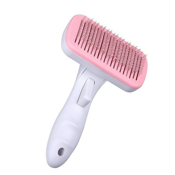 Pet Supply Self Cleaning Dog Brush & Cat Brush, Pet Grooming Brush and Comb Pet Hair Deshedding Brush Tool with Short Hair