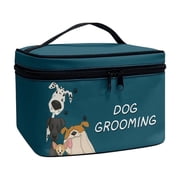 Pet Supply Storage Bag Printed Portable Dog Grooming And Accessory Travel Storage Bag